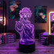 Lampe manga LED 3D Jujutsu Kaisen – Gojo Satoru