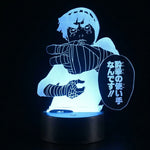 Lampe manga LED 3D Naruto – Rock Lee | Mugen Shop