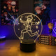 Lampe manga LED 3D Jujutsu Kaisen – Gojo Satoru