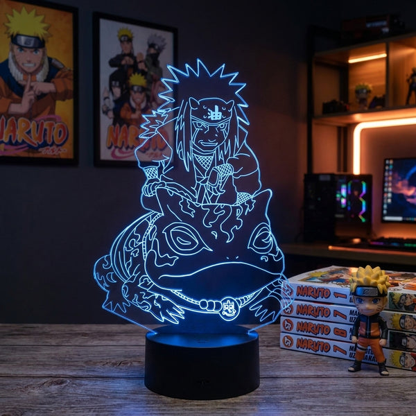 Lampe manga LED 3D Naruto – Mini Jiraiya | Mugen Shop