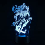 Lampe manga LED 3D Jujutsu Kaisen – Yuta & Rika | Mugen Shop
