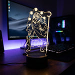 Lampe manga LED 3D Naruto – Madara Uchiha | Mugen Shop