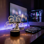 Lampe manga LED 3D Naruto – Kakashi & élèves & Minato & élèves | Mugen Shop