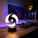 Lampe manga LED 3D Naruto – Mangekyō Sharingan | Mugen Shop