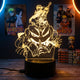 Lampe manga LED 3D Naruto – Naruto & Gamabunta