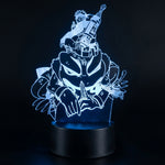 Lampe manga LED 3D Naruto – Naruto & Gamabunta | Mugen Shop