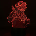 Lampe manga LED 3D Naruto – Kakashi Hatake | Mugen Shop