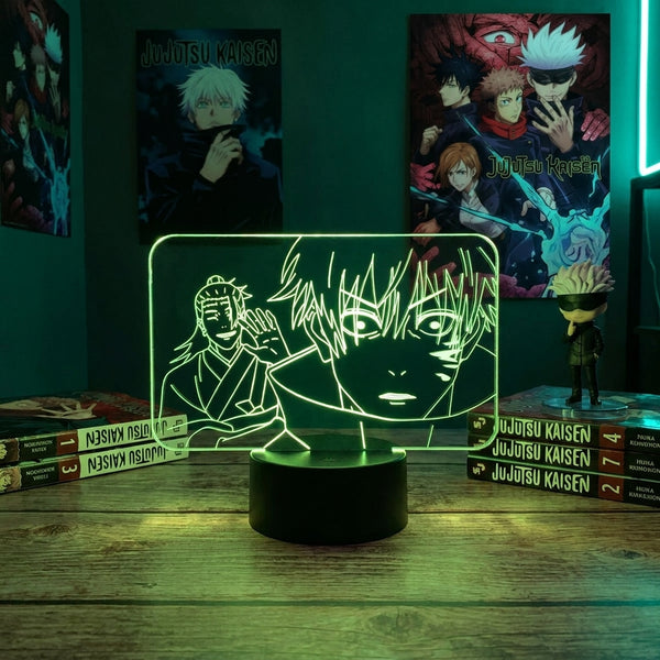 Lampe manga LED 3D Jujutsu Kaisen – Gojo Satoru | Mugen Shop
