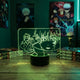 Lampe manga LED 3D Jujutsu Kaisen – Gojo Satoru