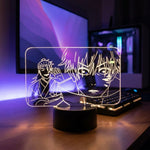 Lampe manga LED 3D Jujutsu Kaisen – Gojo Satoru | Mugen Shop