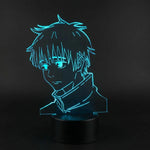 Lampe manga LED 3D Jujutsu Kaisen – Yuta | Mugen Shop