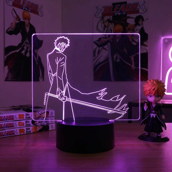 Lampe manga LED 3D Bleach – Ichigo | Mugen Shop