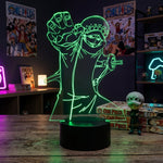 Lampe manga LED 3D One Piece – Trafalgar D. Water Law | Mugen Shop