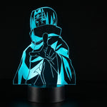 Lampe manga LED 3D Naruto – Itachi Uchiha | Mugen Shop