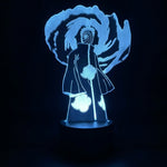 Lampe manga LED 3D Naruto – Obito Uchiha | Mugen Shop