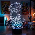 Lampe manga LED 3D Naruto – Kakashi Hatake | Mugen Shop