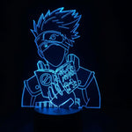 Lampe manga LED 3D Naruto – Kakashi Hatake | Mugen Shop