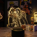 Lampe manga LED 3D Naruto – Sasuke & Itachi Uchiha | Mugen Shop