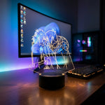 Lampe manga LED 3D Naruto – Sasuke & Itachi Uchiha | Mugen Shop