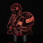 Lampe manga LED 3D Naruto – Gaara | Mugen Shop