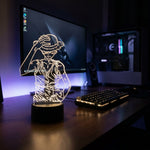 Lampe manga LED 3D One Piece – Luffy | Mugen Shop