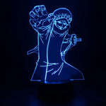 Lampe manga LED 3D One Piece – Trafalgar D. Water Law | Mugen Shop
