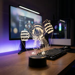 Lampe manga LED 3D One Piece – Mini Luffy | Mugen Shop