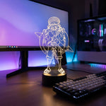 Lampe manga LED 3D One Piece – Luffy | Mugen Shop