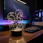 Lampe manga LED 3D One Piece – Luffy | Mugen Shop
