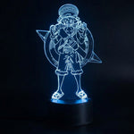 Lampe manga LED 3D One Piece – Luffy | Mugen Shop