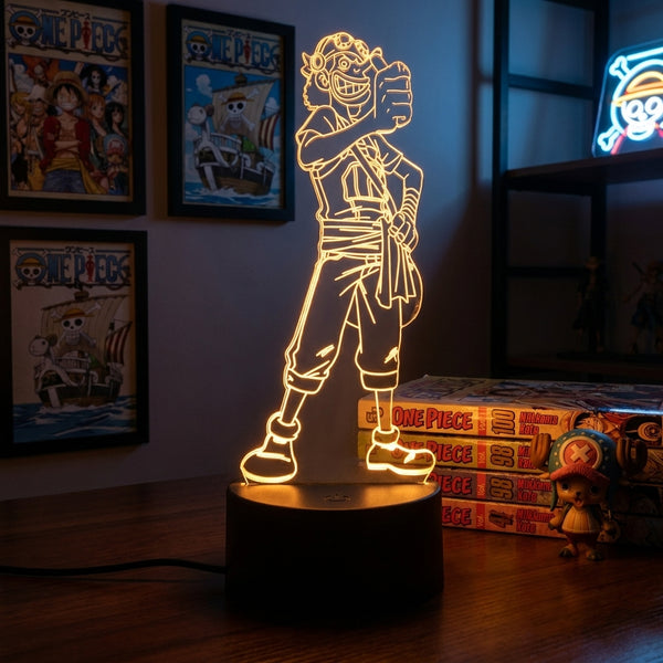 Lampe manga LED 3D One Piece – Usopp | Mugen Shop