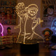 Lampe manga LED 3D One Piece – Trafalgar D. Water Law