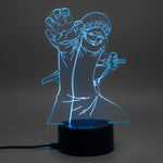 Lampe manga LED 3D One Piece – Trafalgar D. Water Law | Mugen Shop