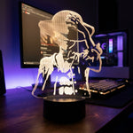 Lampe manga LED 3D One Piece – Luffy | Mugen Shop