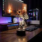 Lampe manga LED 3D One Piece – Luffy | Mugen Shop