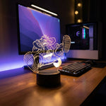 Lampe manga LED 3D One Piece – Luffy Gear 5 | Mugen Shop