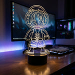 Lampe manga LED 3D One Piece – Mini Luffy | Mugen Shop