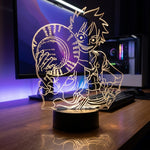 Lampe manga LED 3D One Piece – Luffy | Mugen Shop