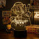 Lampe manga LED 3D One Piece – Luffy