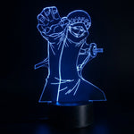 Lampe manga LED 3D One Piece – Trafalgar D. Water Law | Mugen Shop