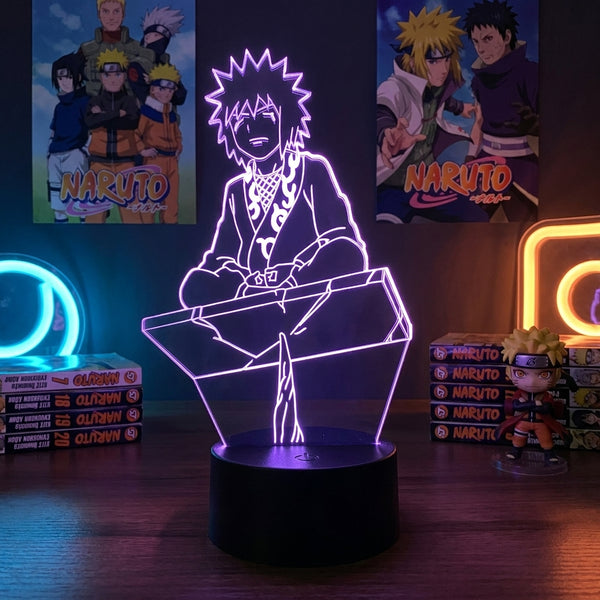Lampe manga LED 3D Naruto – Jiraiya enfant | Mugen Shop