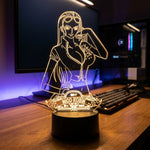 Lampe manga LED 3D One Piece – Robin | Mugen Shop