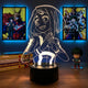 Lampe manga LED 3D My Hero Academia – Ochaco Uraraka