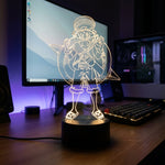Lampe manga LED 3D One Piece – Luffy | Mugen Shop