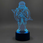 Lampe manga LED 3D One Piece – Luffy | Mugen Shop