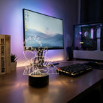 Lampe manga LED 3D Naruto – Kakashi Hatake | Mugen Shop
