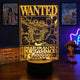Lampe manga LED 3D One Piece – Ace