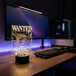 Lampe manga LED 3D One Piece – Ace | Mugen Shop
