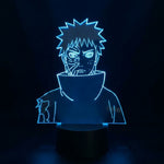 Lampe manga LED 3D Naruto – Obito Uchiha | Mugen Shop
