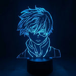 Lampe manga LED 3D My Hero Academia – Shoto Todoroki | Mugen Shop